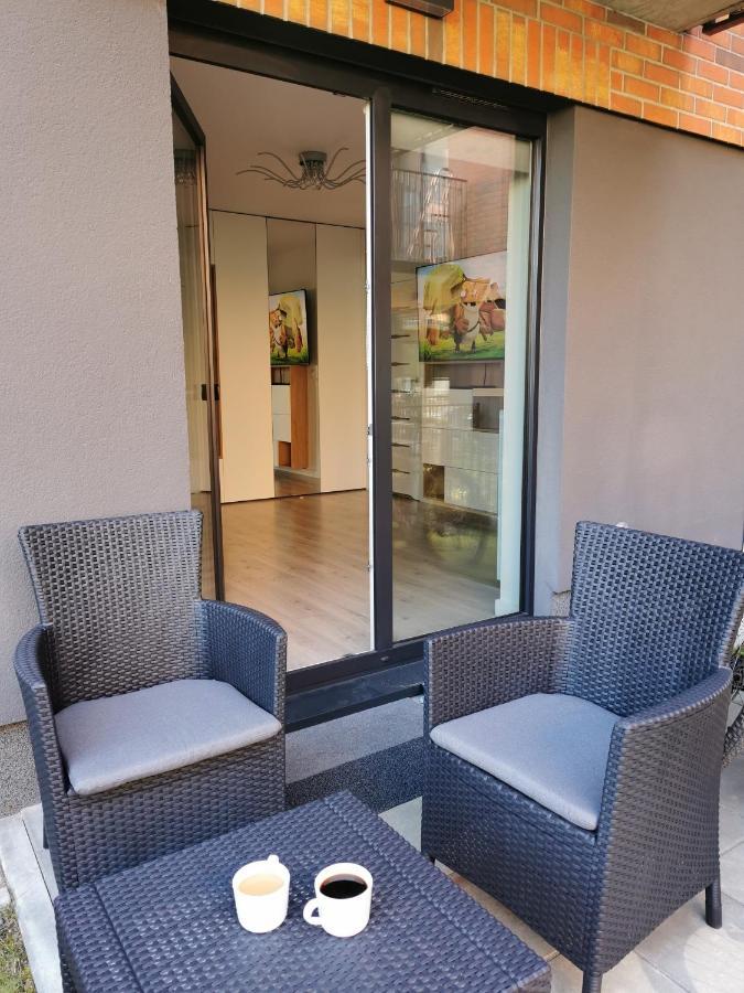Luxury Apartment Warschau Exterior foto